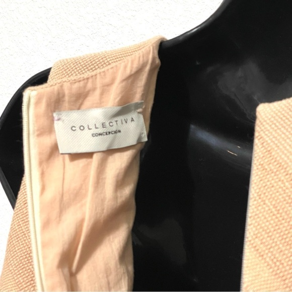 Collectiva Concepcion Woman Classy Peach Lace Dress Size 8 - Picture 9 of 16